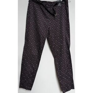 Atmosphere Womens Pants 12 Side Zip Pants Boho Chic Hippie Geometric Versatile